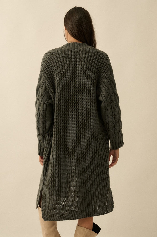 Promesa Knit Open Front Cardigan