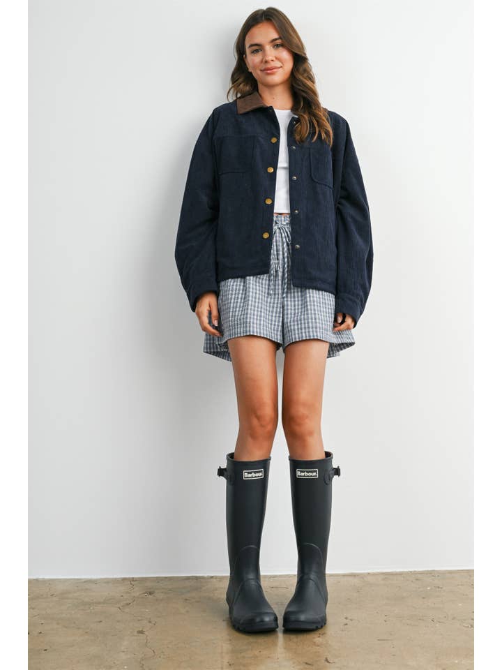 Buttermelon Corduroy Utility Jacket
