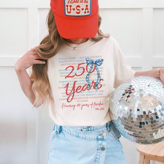USA 250 Anniversary Tee - Bow