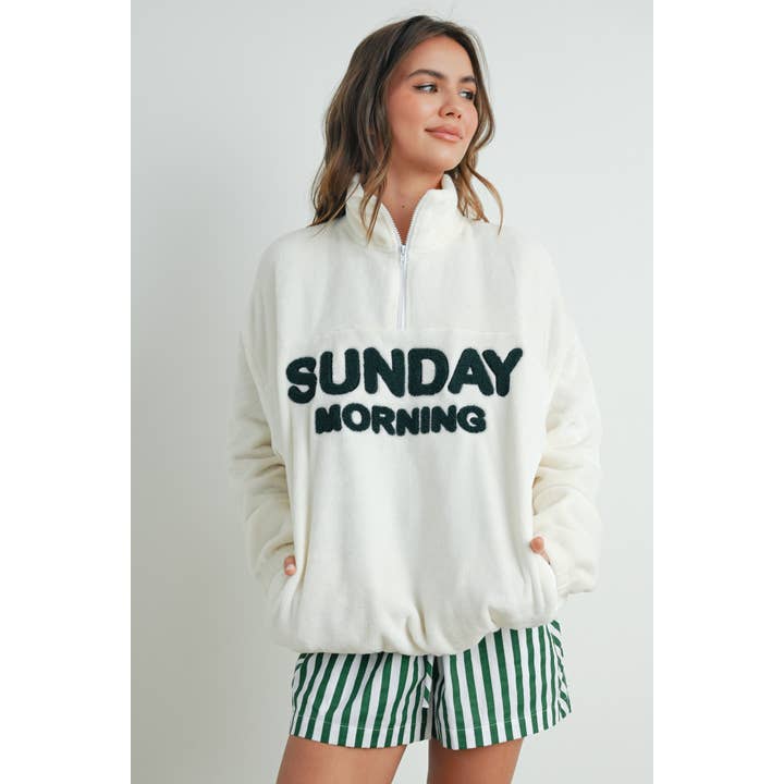 Sunday Morning Half-Zip Pullover