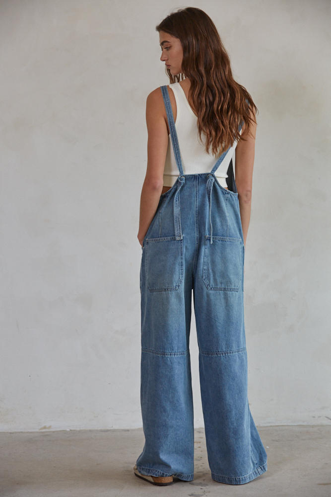 By Together Maxwell Denim Overalls