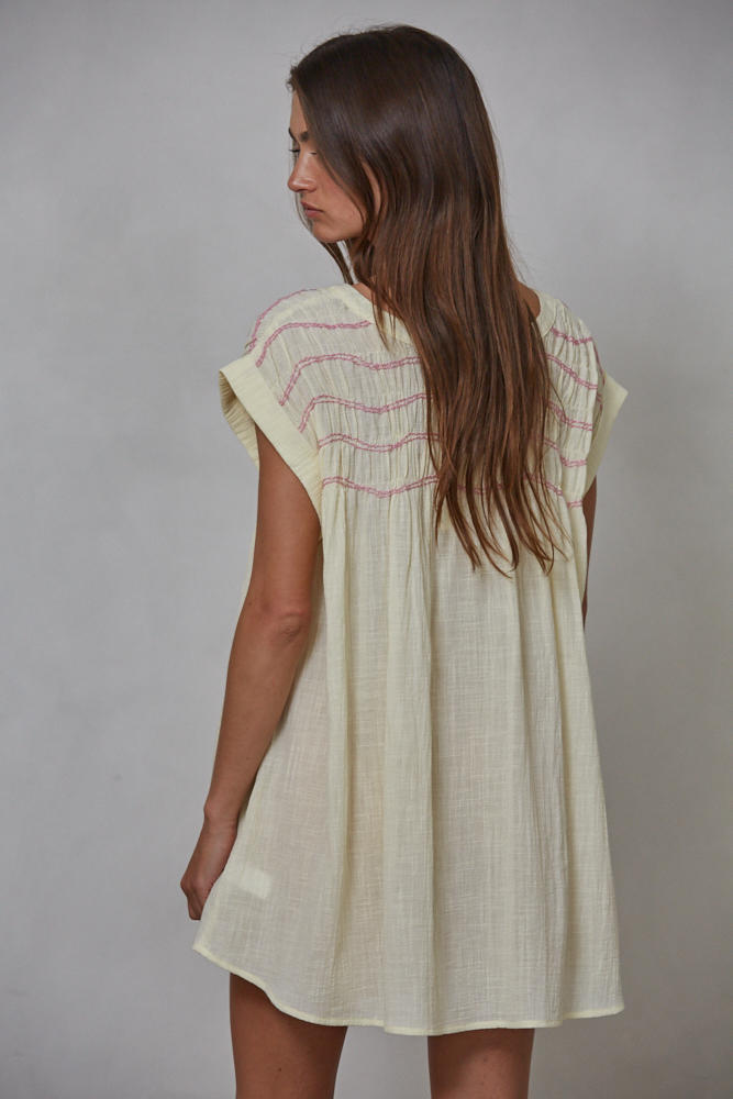 By Together Bossa Buttondown Tunic