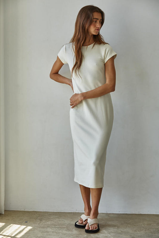 By Together Sylva Bodycon Midi Dress