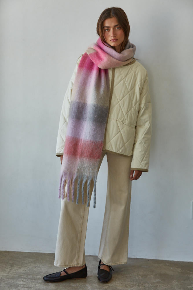 By Together Beaufort Gingham Scarf
