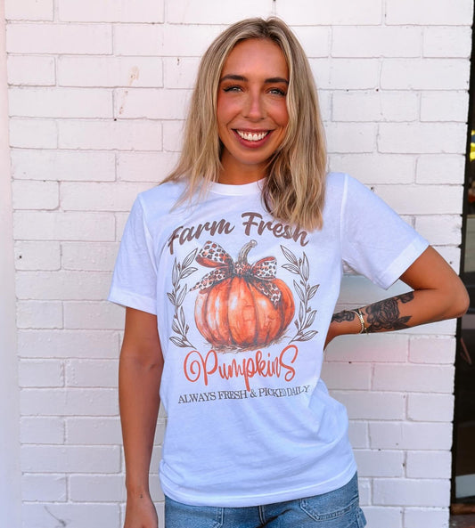 Farm Fresh Pumpkins Graphic Tee