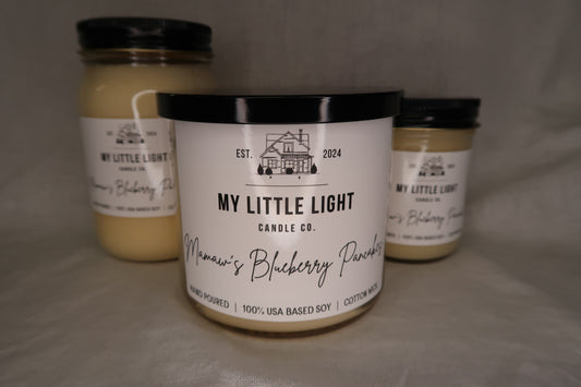 My Little Light Mamaw's Blueberry Pancakes Candle