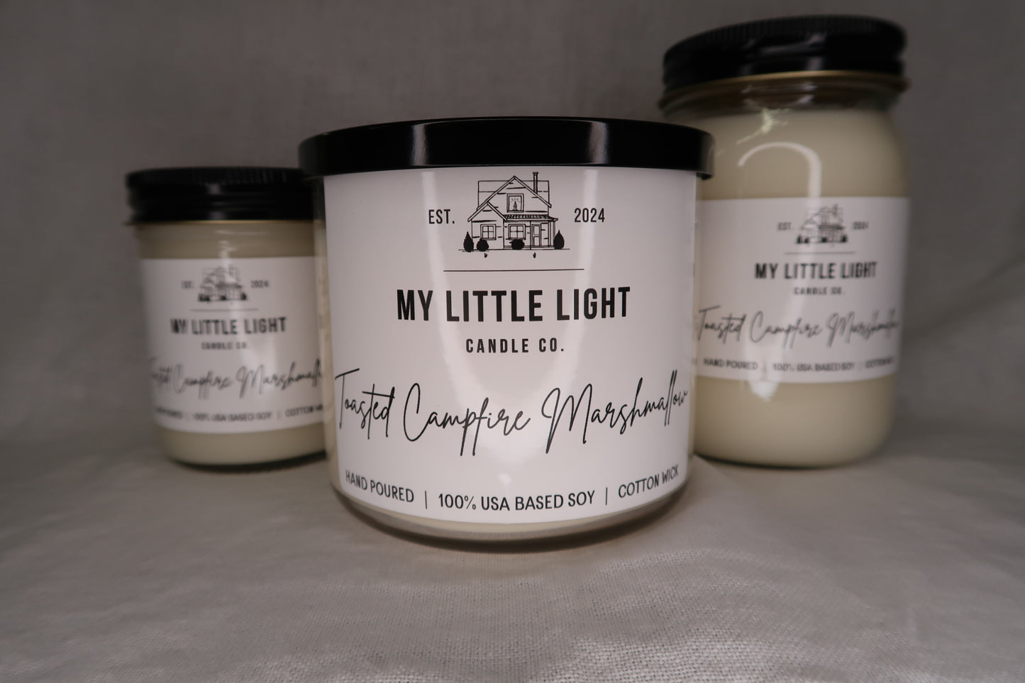 My Little Light Toasted Campfire Marshmallow Candle