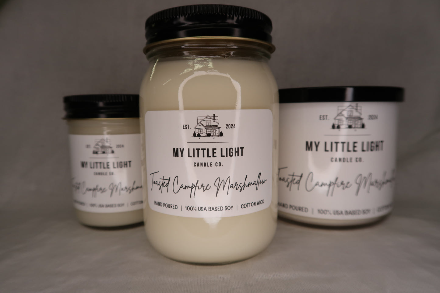 My Little Light Toasted Campfire Marshmallow Candle