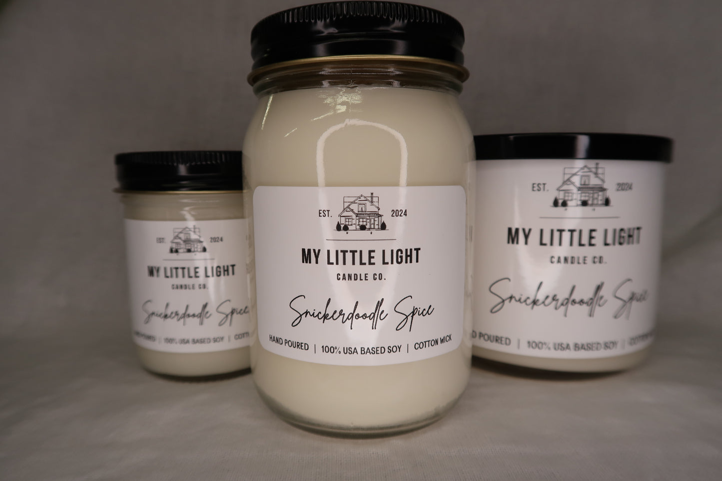 My Little Light Snickerdoodle Spice Candle