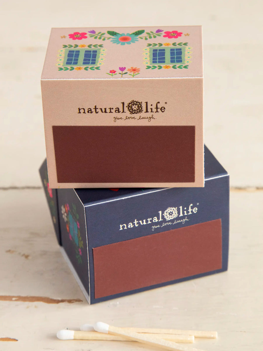 Natural Life Matchbox Set - Cottage