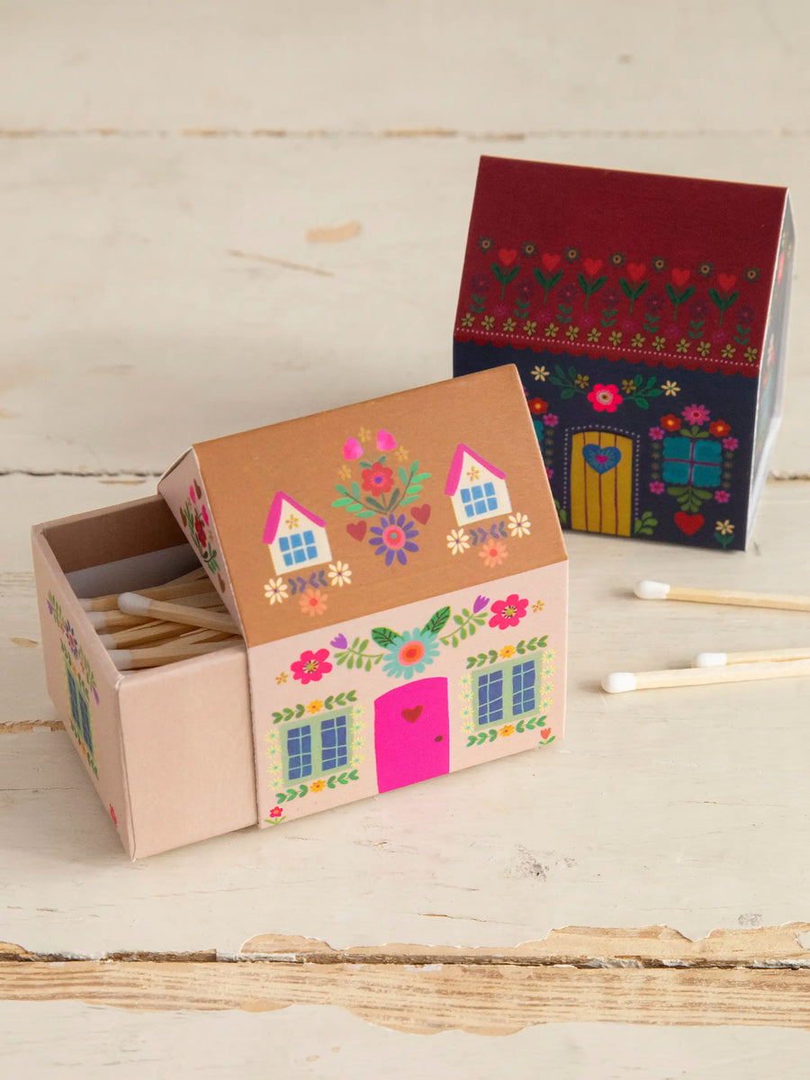 Natural Life Matchbox Set - Cottage