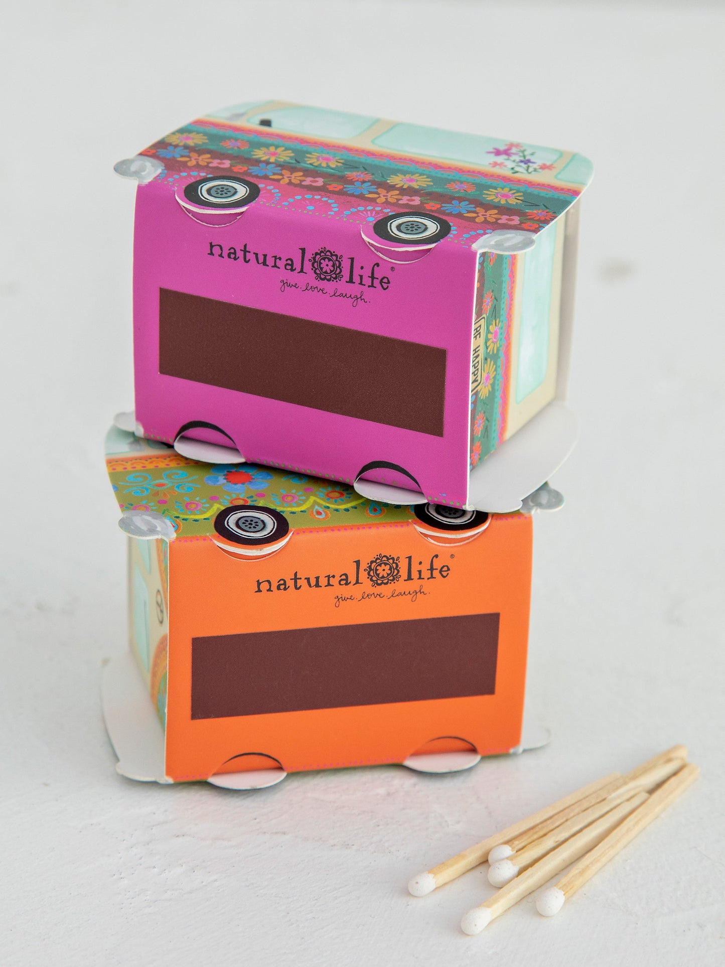 Natural Life Matchbox Set - Van