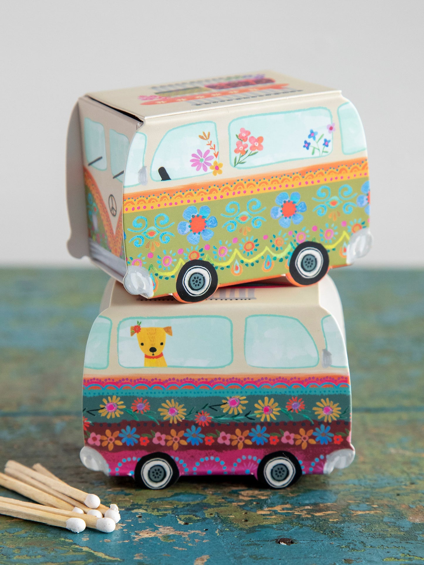 Natural Life Matchbox Set - Van