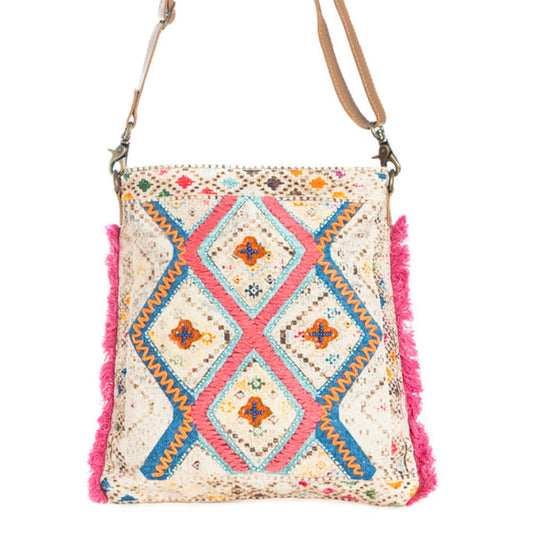 Myra Bag Quad Desert Blooms Messenger Bag