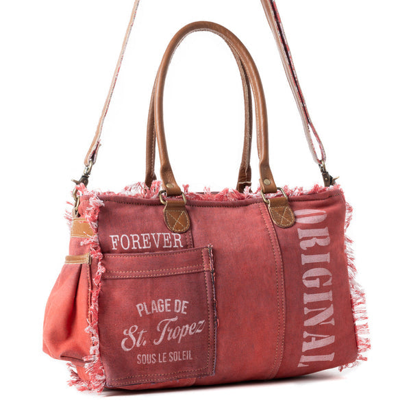 Myra Bag Coastal Steel Upcycled Tote