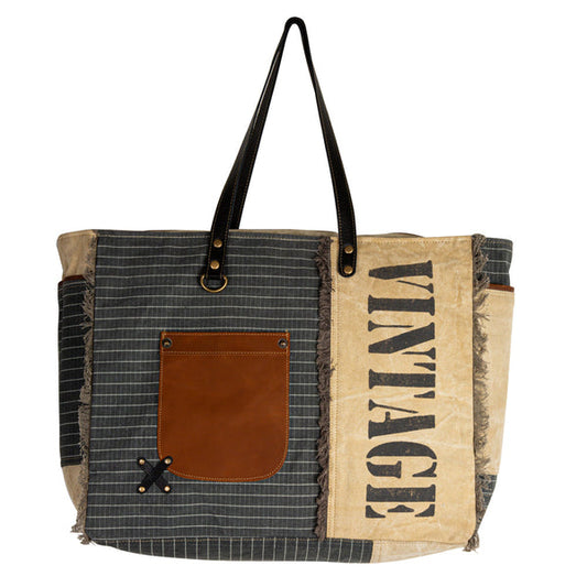 Myra Bag Vintage Excursions Weekender Bag