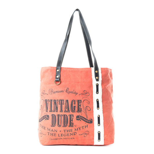 Myra Bag Western Vintage Tote Bag