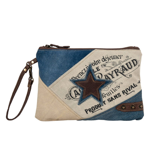Myra Bag Blue Star Key Pouch