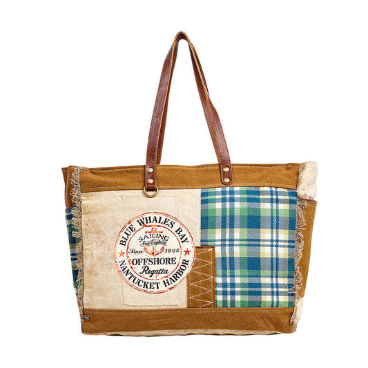 Myra Bag Blue Whales Bay Weekender