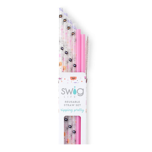 Swig Life Sweet & Spooky Reusable Straw Set