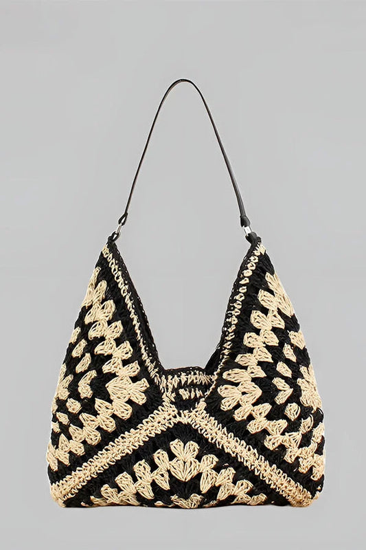 Crochet Hobo Bag