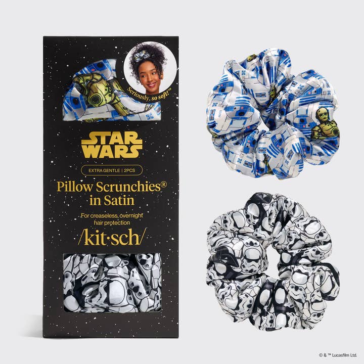 Kitsch x Star Wars Satin Pillow Scrunchies