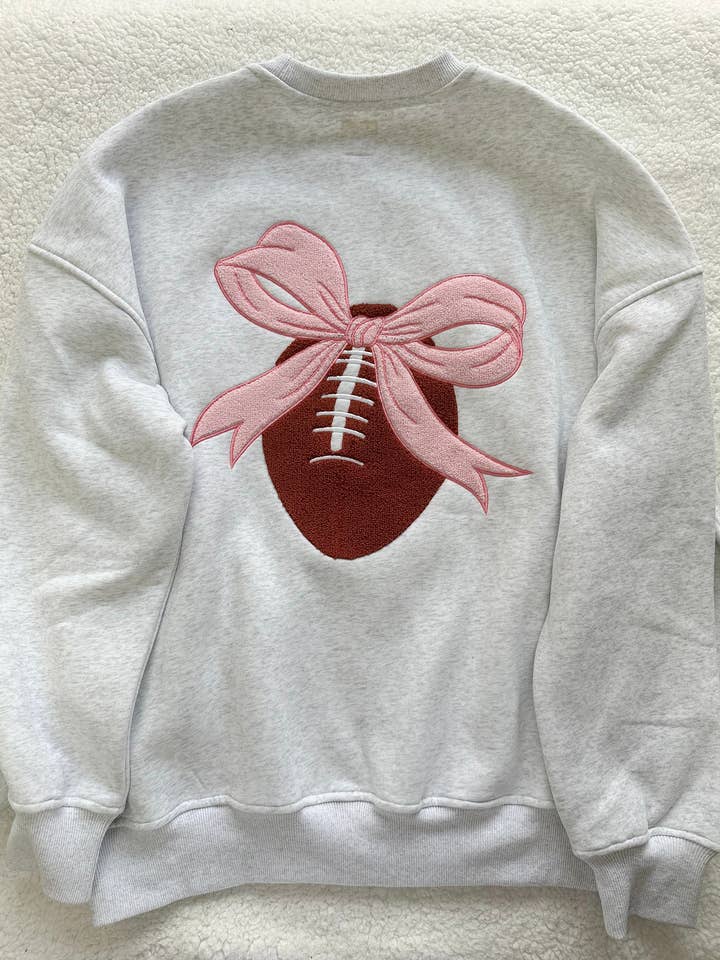 Game Day Bow Sweatshirt