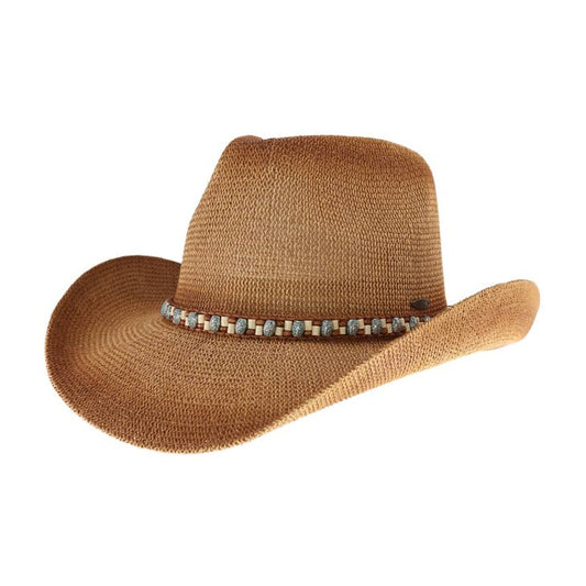 C.C Beanie Cheyenne Cowboy Hat
