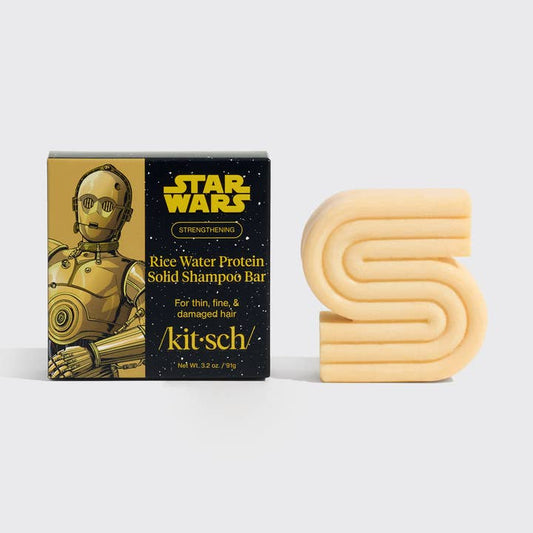 Kitsch x Star Wars Rice Water Protein Strengthening Solid Shampoo