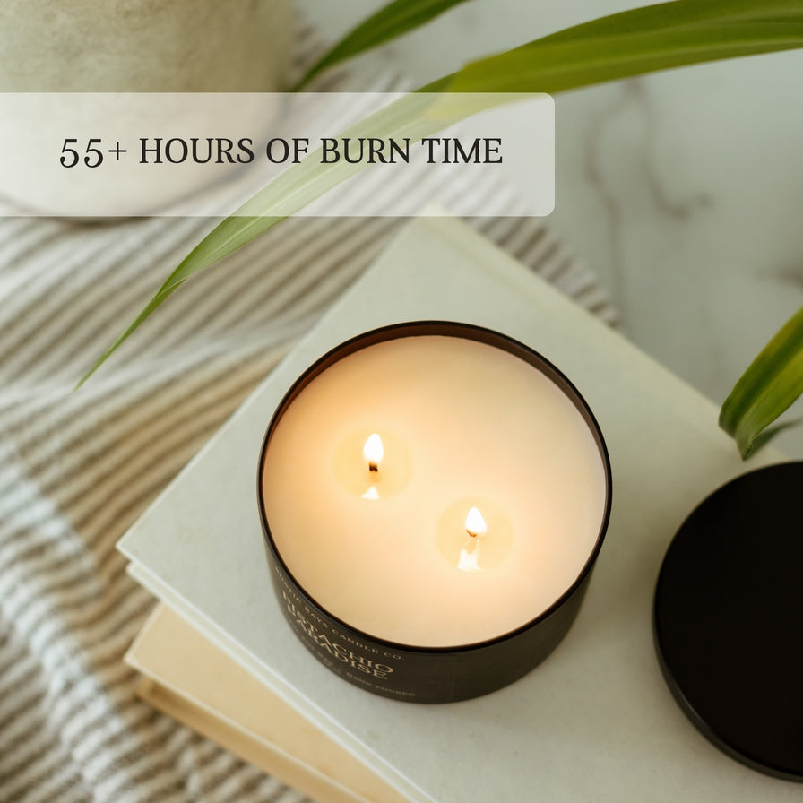 Rustic Rays Black Cherry & Plum Soy Candle