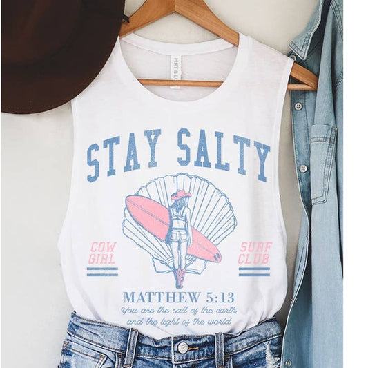 Stay Salty Mineral Graphic Tee