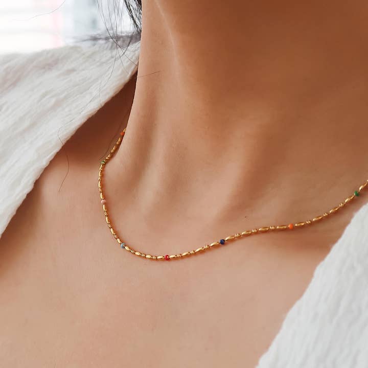 Tave Petite Beaded Necklace