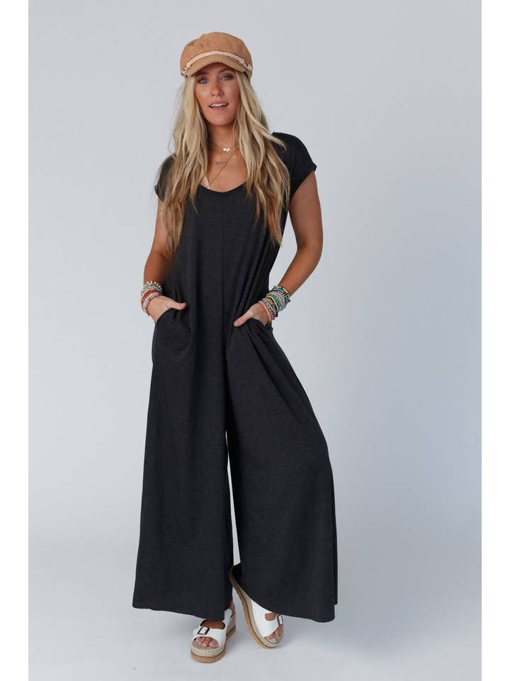 Three Bird Nest Daphne Scoop Neck Jumpsuit