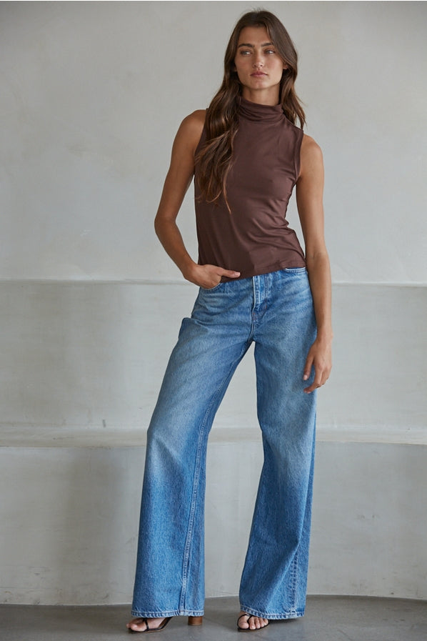 By Together Inza Sleeveless Turtleneck