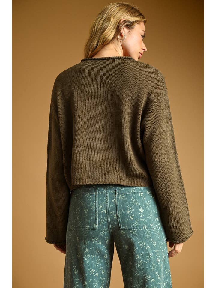 Miou Muse Button Knit Cardigan