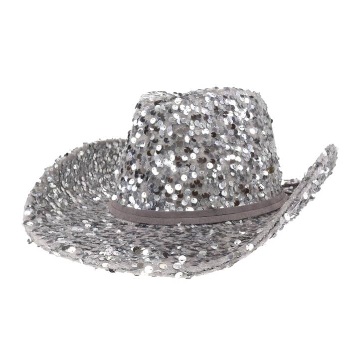 C.C Beanie NashVegas Sequin Cowboy Hat