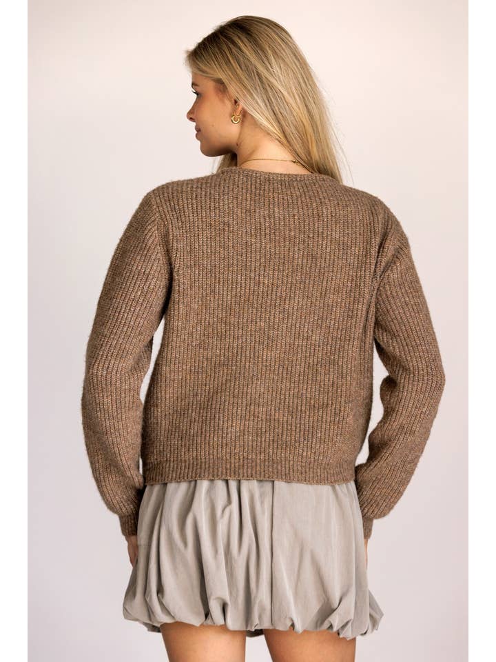 Storia Knit Button Up Cardigan