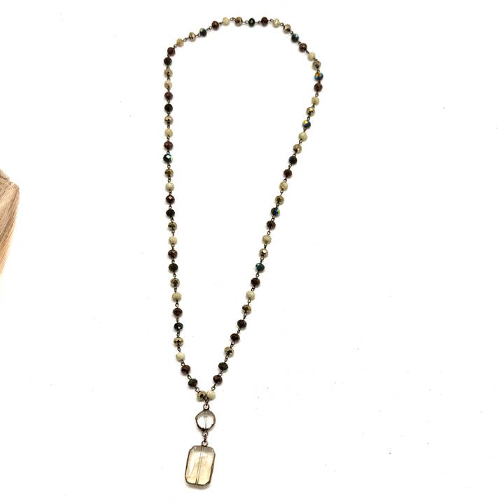 Vintage Multi Bead Necklace
