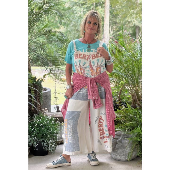 Jaded Gypsy Market Fresh Overalls - Liberty – Raised By The South