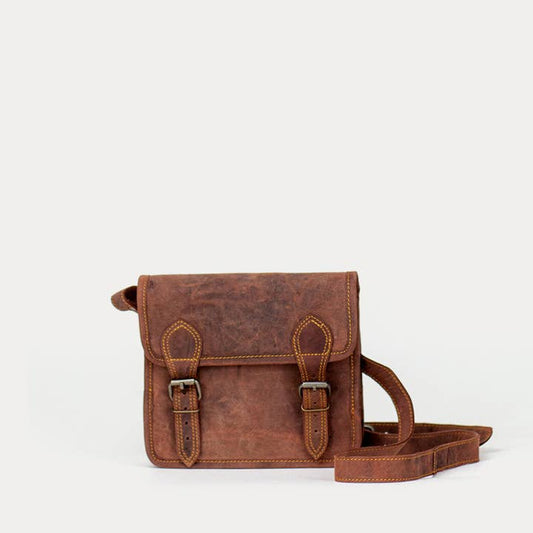 Le Papillon Cavalier Double Buckle Crossbody