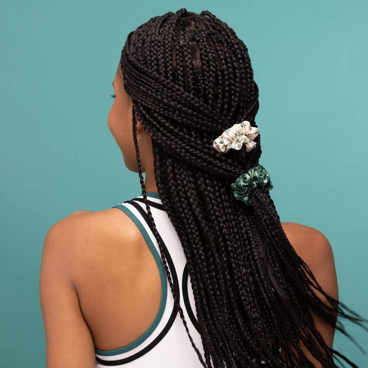 Kitsch Ruched Satin Scrunchies