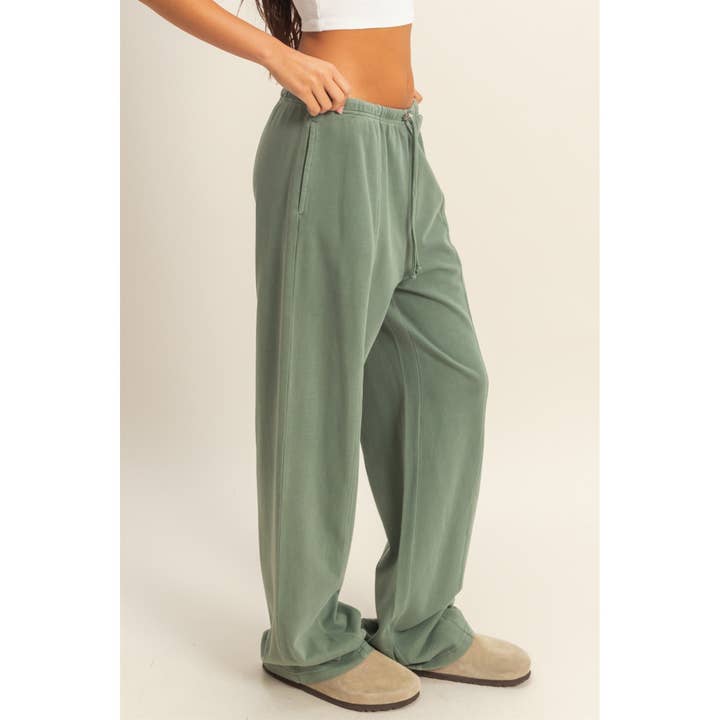 HYFVE Basics High Waisted Drawstring Pants
