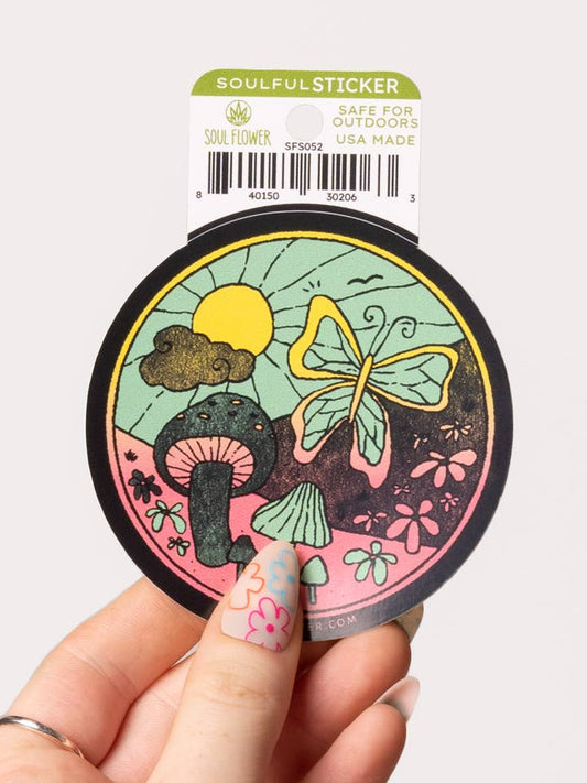 Sunshine Daydream Scene Sticker