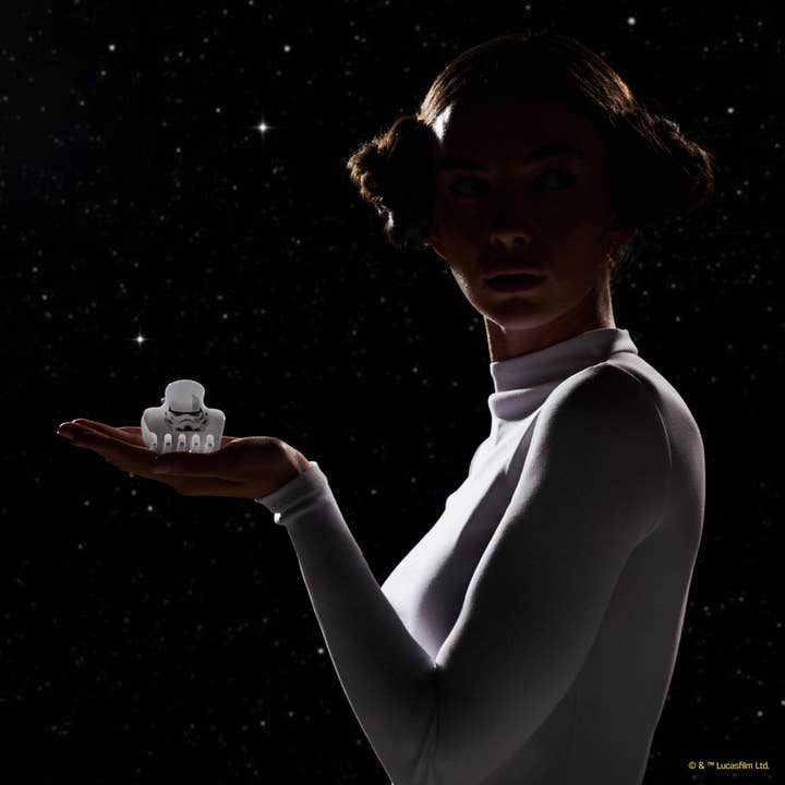 Kitsch x Star Wars Stormtrooper Glitter Cloud Clip