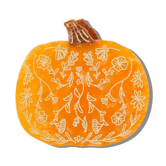 Solar Eclipse Folklore Pumpkin Claw Clip