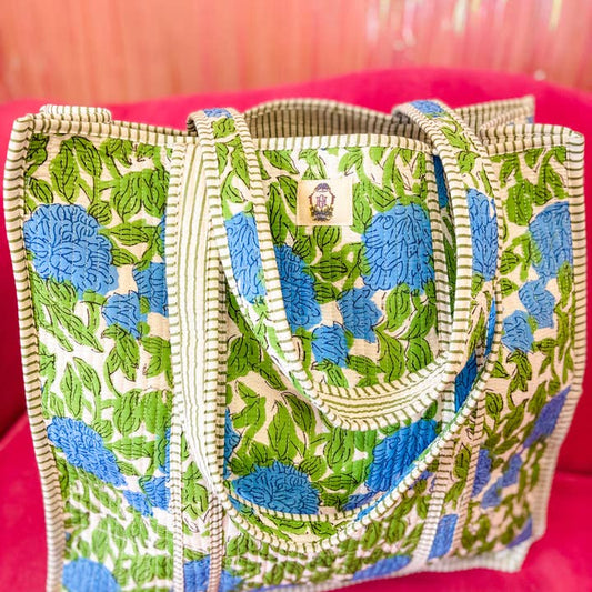 Heart of Grace Charleston Quilted Tote