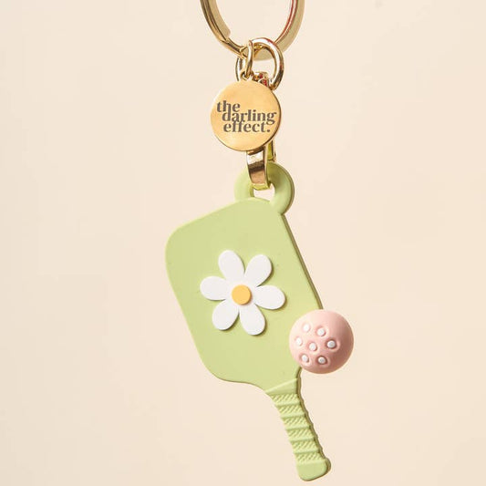 Pickleball Paddle Keychain