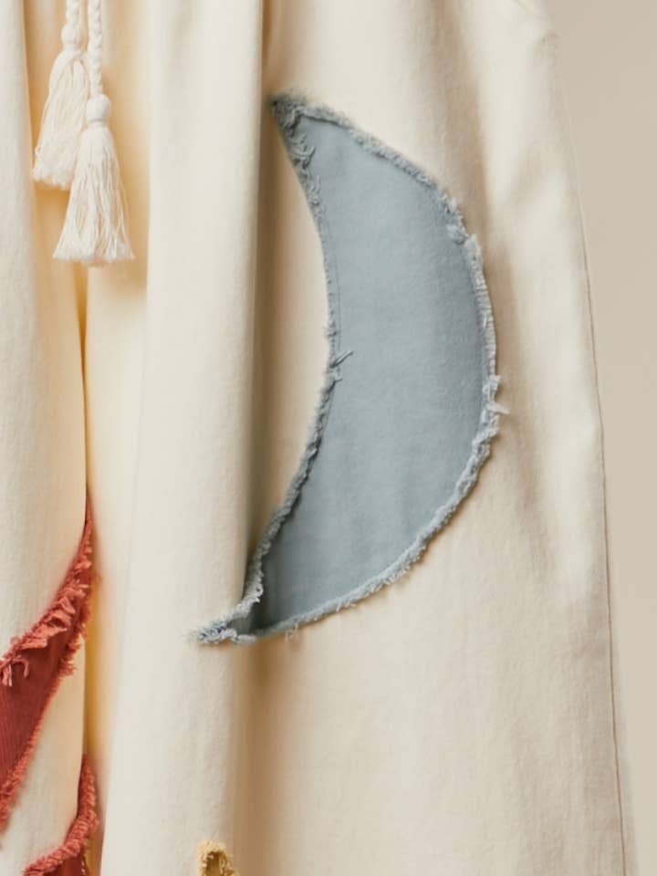 Sun, Moon & Star Patch Pants