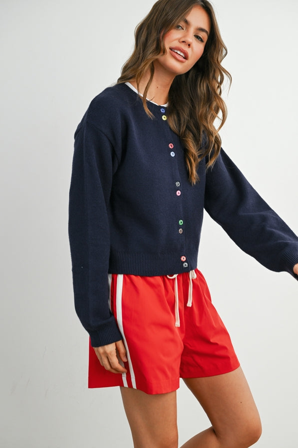 Buttermelon Button Down Cardigan