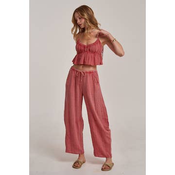 Mineral Washed Gauze Casual Set